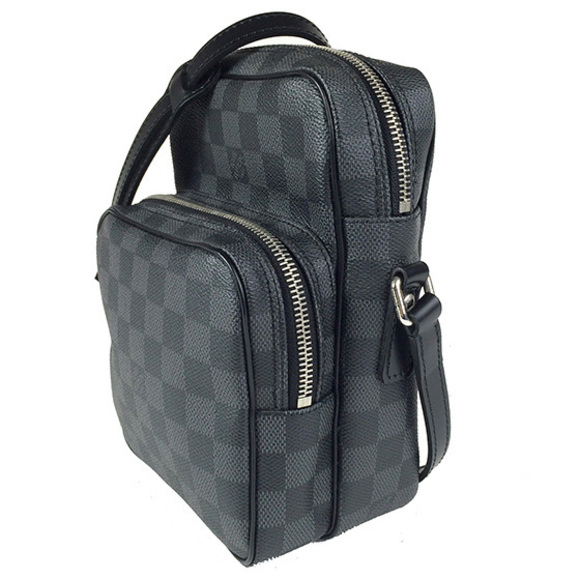 Louis Vuitton Damier Graphite Rem Shoulder Bag - Picture 2 of 8